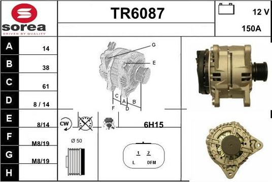 Sera TR6087 - Генератор autocars.com.ua