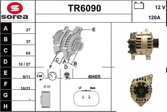 Sera TR6090 - Генератор autocars.com.ua