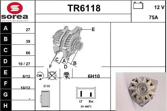 Sera TR6118 - Генератор autocars.com.ua