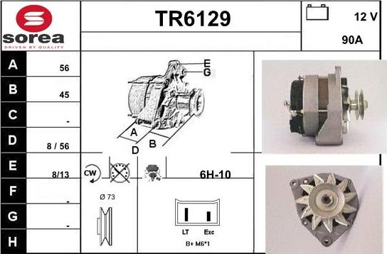 Sera TR6129 - Генератор autodnr.net