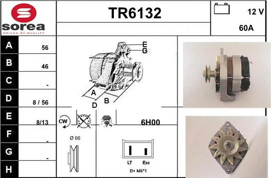 Sera TR6132 - Генератор autocars.com.ua