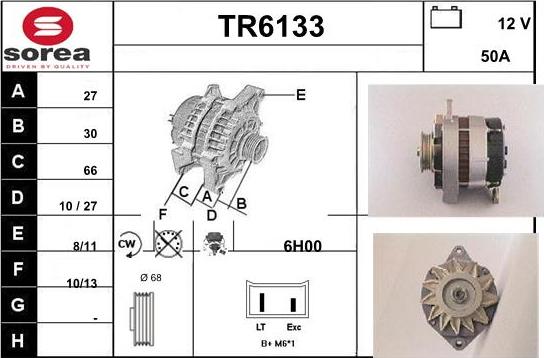 Sera TR6133 - Генератор autocars.com.ua