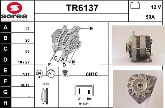 Sera TR6137 - Генератор autocars.com.ua