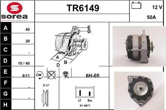 Sera TR6149 - Генератор autocars.com.ua