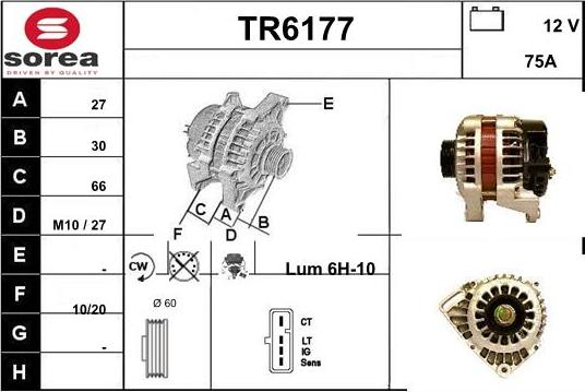 Sera TR6177 - Генератор autocars.com.ua