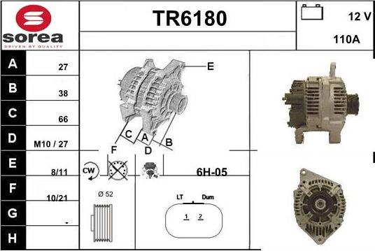 Sera TR6180 - Генератор autodnr.net