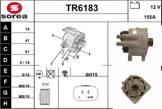 Sera TR6183 - Генератор autocars.com.ua