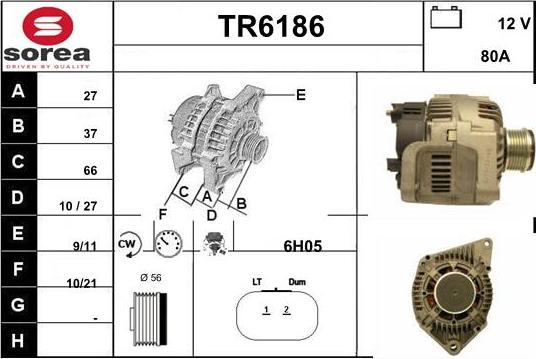 Sera TR6186 - Генератор autodnr.net