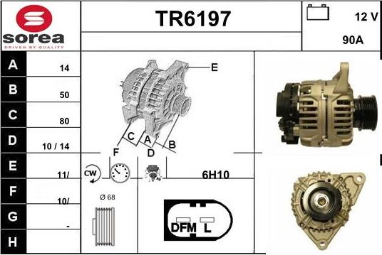 Sera TR6197 - Генератор autocars.com.ua