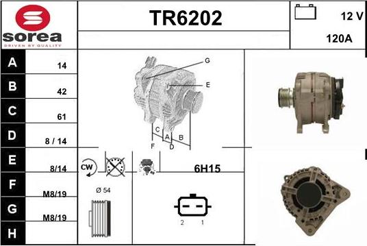 Sera TR6202 - Генератор autocars.com.ua