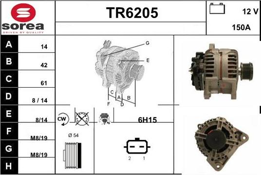 Sera TR6205 - Генератор autocars.com.ua