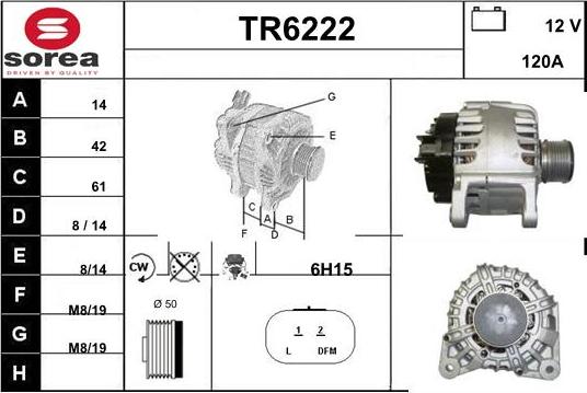 Sera TR6222 - Генератор autocars.com.ua