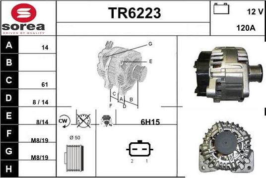 Sera TR6223 - Генератор autocars.com.ua