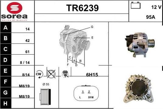 Sera TR6239 - Генератор autocars.com.ua