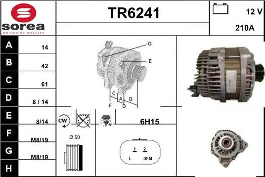 Sera TR6241 - Генератор autocars.com.ua