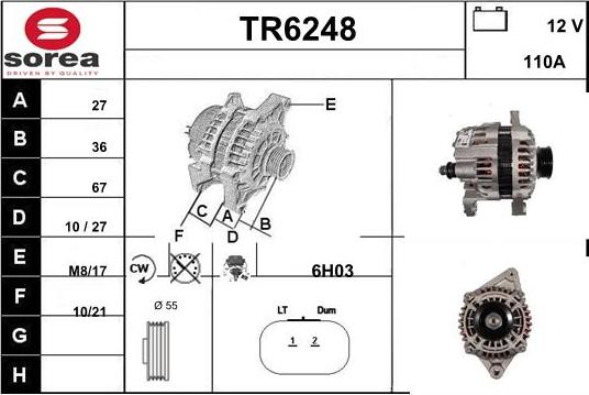 Sera TR6248 - Генератор autodnr.net