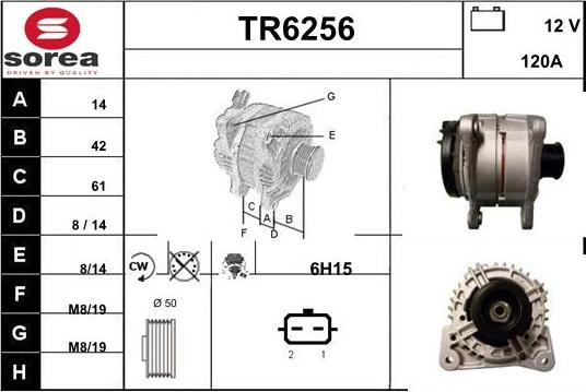 Sera TR6256 - Генератор autodnr.net