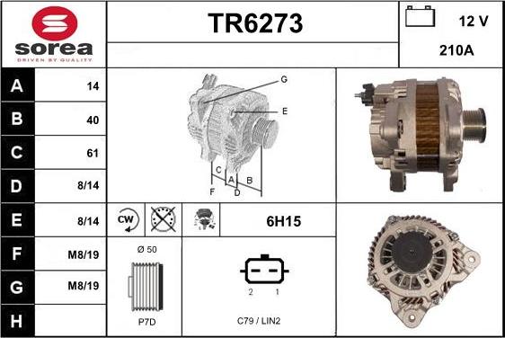 Sera TR6273 - Генератор autodnr.net