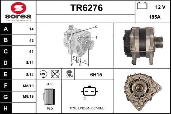 Sera TR6276 - Генератор autocars.com.ua