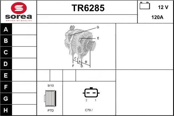 Sera TR6285 - Генератор autocars.com.ua