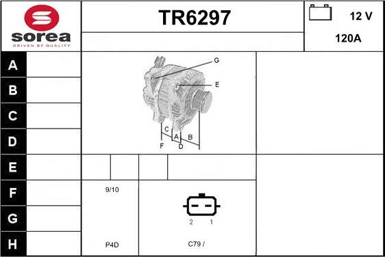 Sera TR6297 - Генератор autocars.com.ua