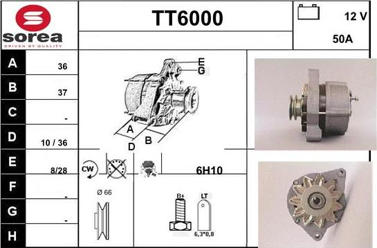 Sera TT6000 - Генератор autocars.com.ua