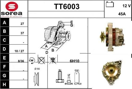 Sera TT6003 - Генератор autocars.com.ua