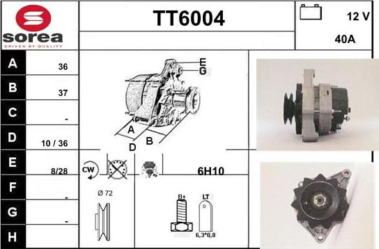 Sera TT6004 - Генератор autocars.com.ua