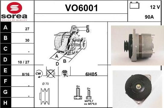 Sera VO6001 - Генератор autocars.com.ua