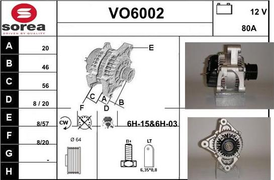 Sera VO6002 - Генератор autocars.com.ua