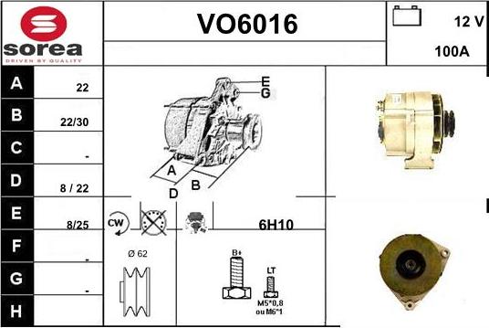 Sera VO6016 - Генератор autodnr.net