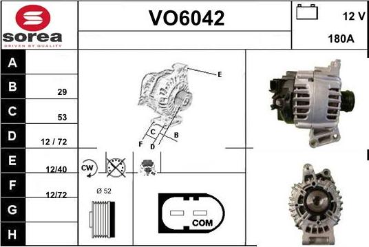 Sera VO6042 - Генератор autocars.com.ua