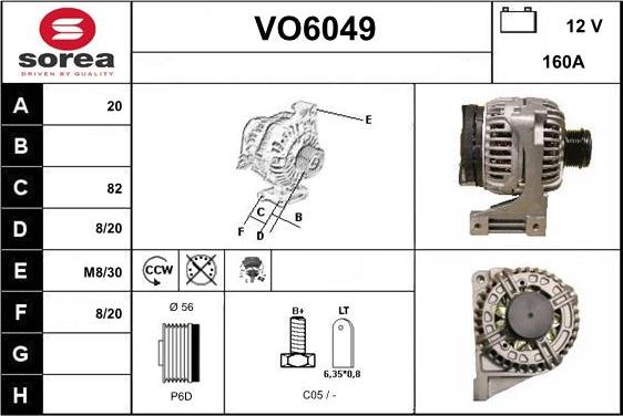 Sera VO6049 - Генератор autocars.com.ua