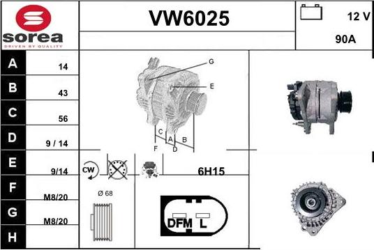 Sera VW6025 - Генератор autodnr.net