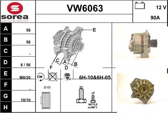 Sera VW6063 - Генератор autodnr.net