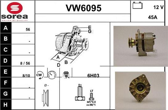 Sera VW6095 - Генератор autodnr.net