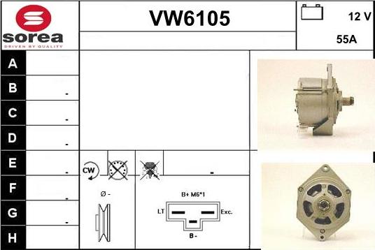 Sera VW6105 - Генератор autocars.com.ua