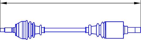 Sercore 12409 - Приводной вал autodnr.net