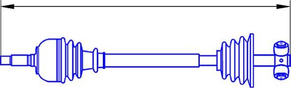 Sercore 12784 - Приводной вал autodnr.net