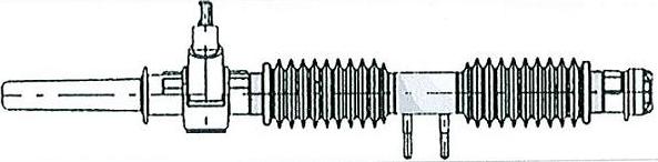 Sercore 14190 - Рульовий механізм, рейка autocars.com.ua
