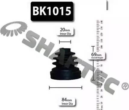 Shaftec BK1015 - Пильник, приводний вал autocars.com.ua