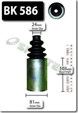 Shaftec BK586 - Пыльник, приводной вал avtokuzovplus.com.ua