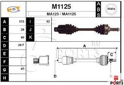 Shaftec FO143AR - Приводний вал autocars.com.ua