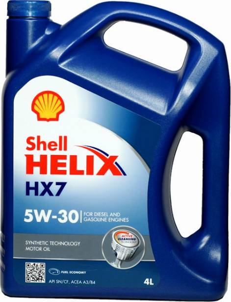Shell 550040341 - Масло ДВС Shell 5W40 SP Helix HX7 4 л autodnr.net