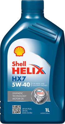 Shell 550053739 - SHELL Helix HX7 5W-40. 1L x12 NEW!!! autocars.com.ua