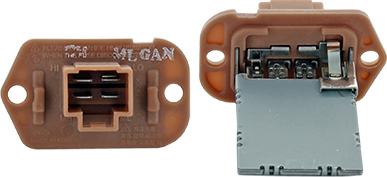 Sidat 10.9117 - Дополнительный резистор, электромотор - вентилятор радиатора avtokuzovplus.com.ua