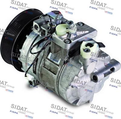 Sidat 1.5129A - Компресор, кондиціонер autocars.com.ua