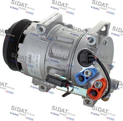 Sidat 1.5302A - Компрессор кондиционера autodnr.net