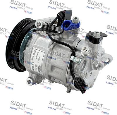 Sidat 1.5522A - Компресор, кондиціонер autocars.com.ua