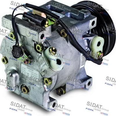 Sidat 1.5530A - Компресор, кондиціонер autocars.com.ua